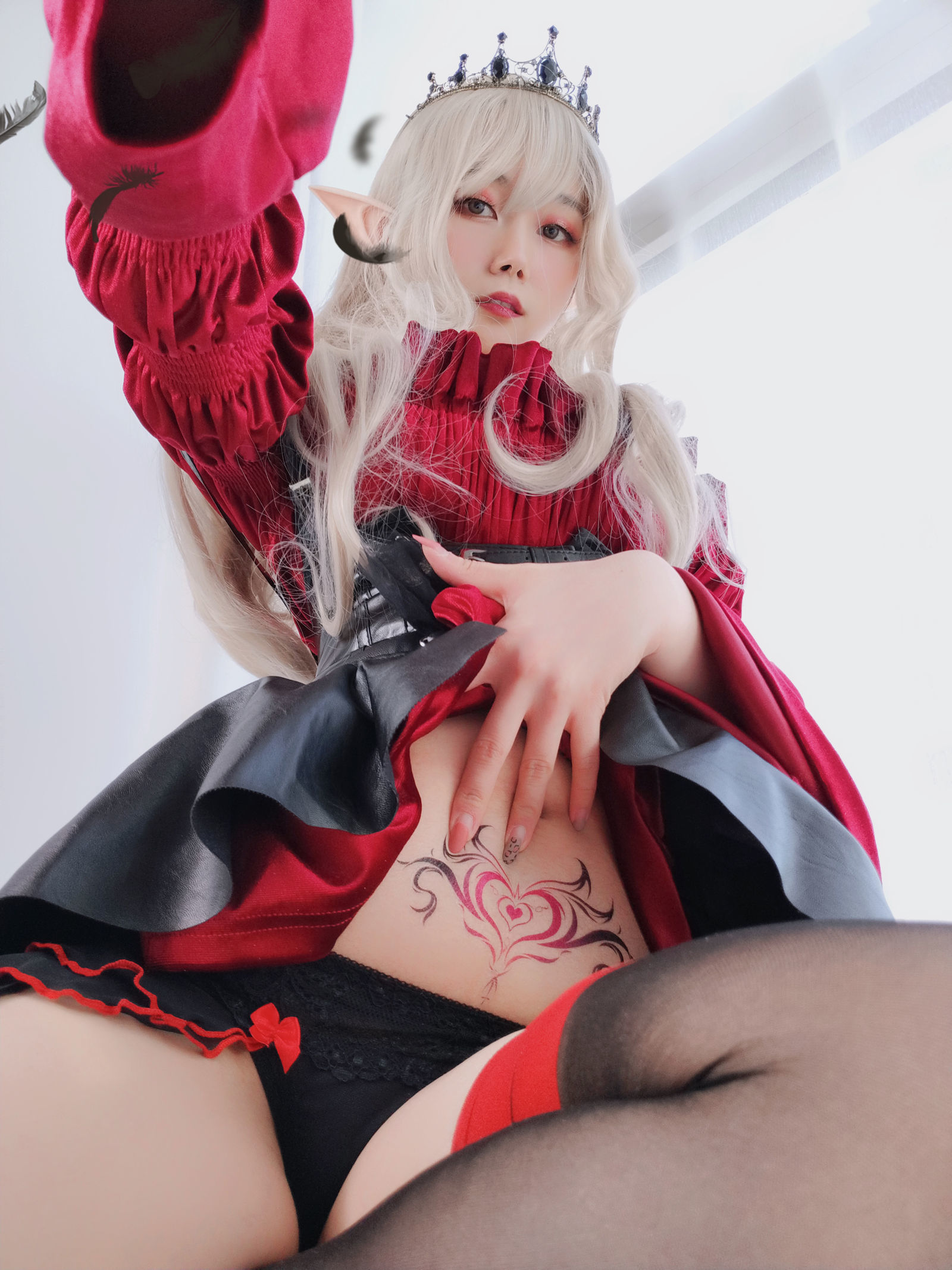 Coser白银 – 皇家吸血鬼cosplay写真 哥特风暗黑系摄影