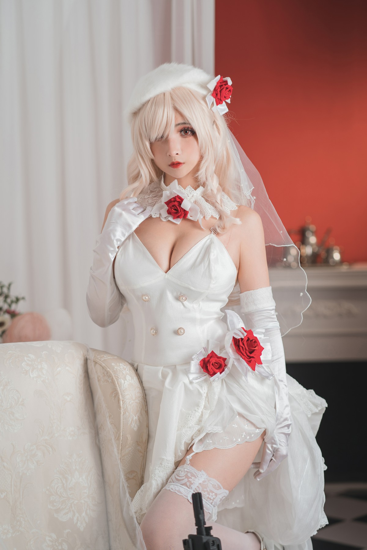 rioko凉凉子 G6C花嫁 Cosplay 婚纱写真 高清图集插图