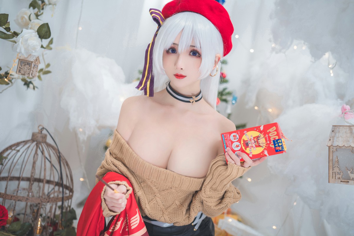 rioko凉凉子 – 贝尔法斯特 圣诞装 cosplay 性感写真 高清图集