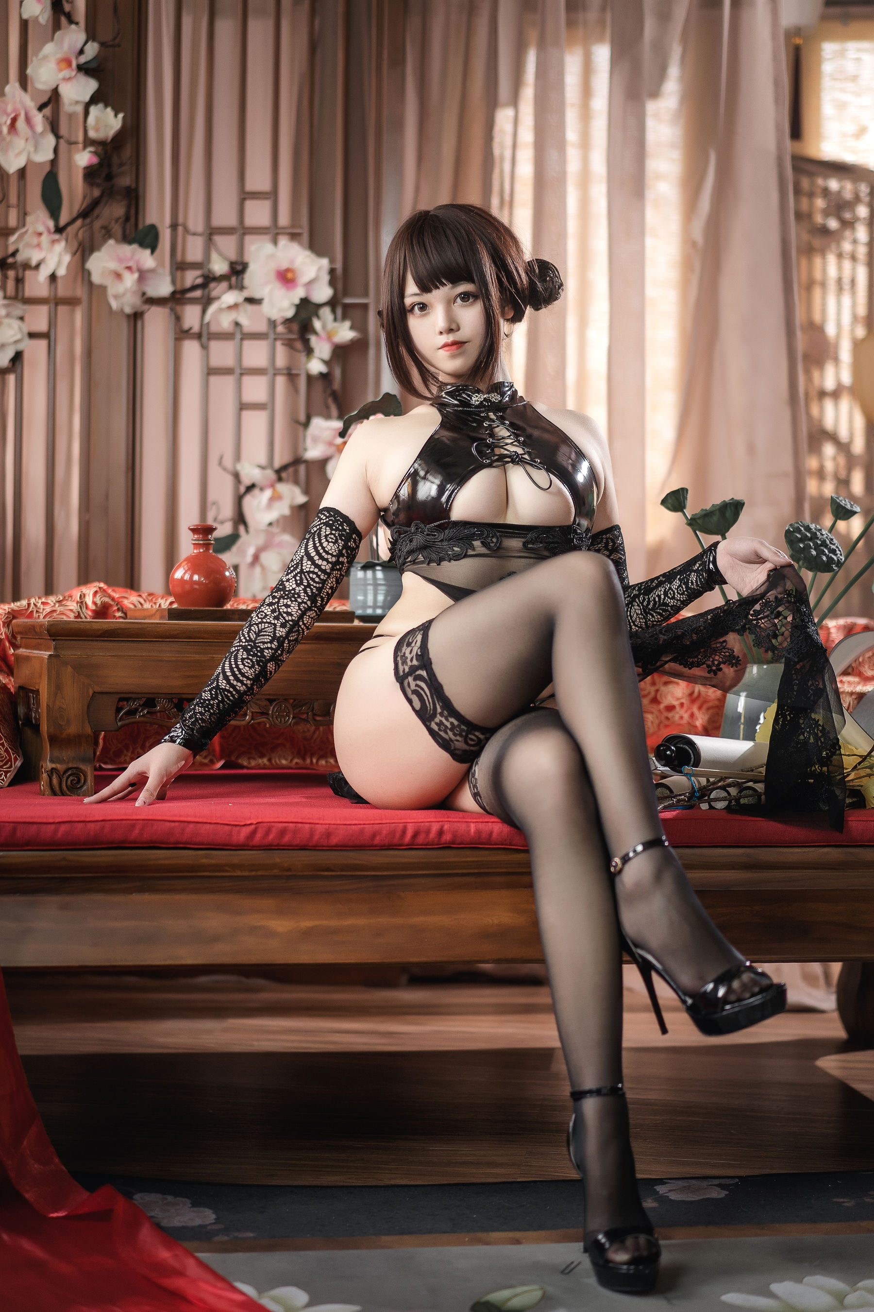 蜜汁猫裘 – 绝代风华旗袍 Cosplay 写真集 国风性感美女图片插图 蜜汁猫裘 – 绝代风华旗袍 Cosplay 写真集 国风性感美女图片插图