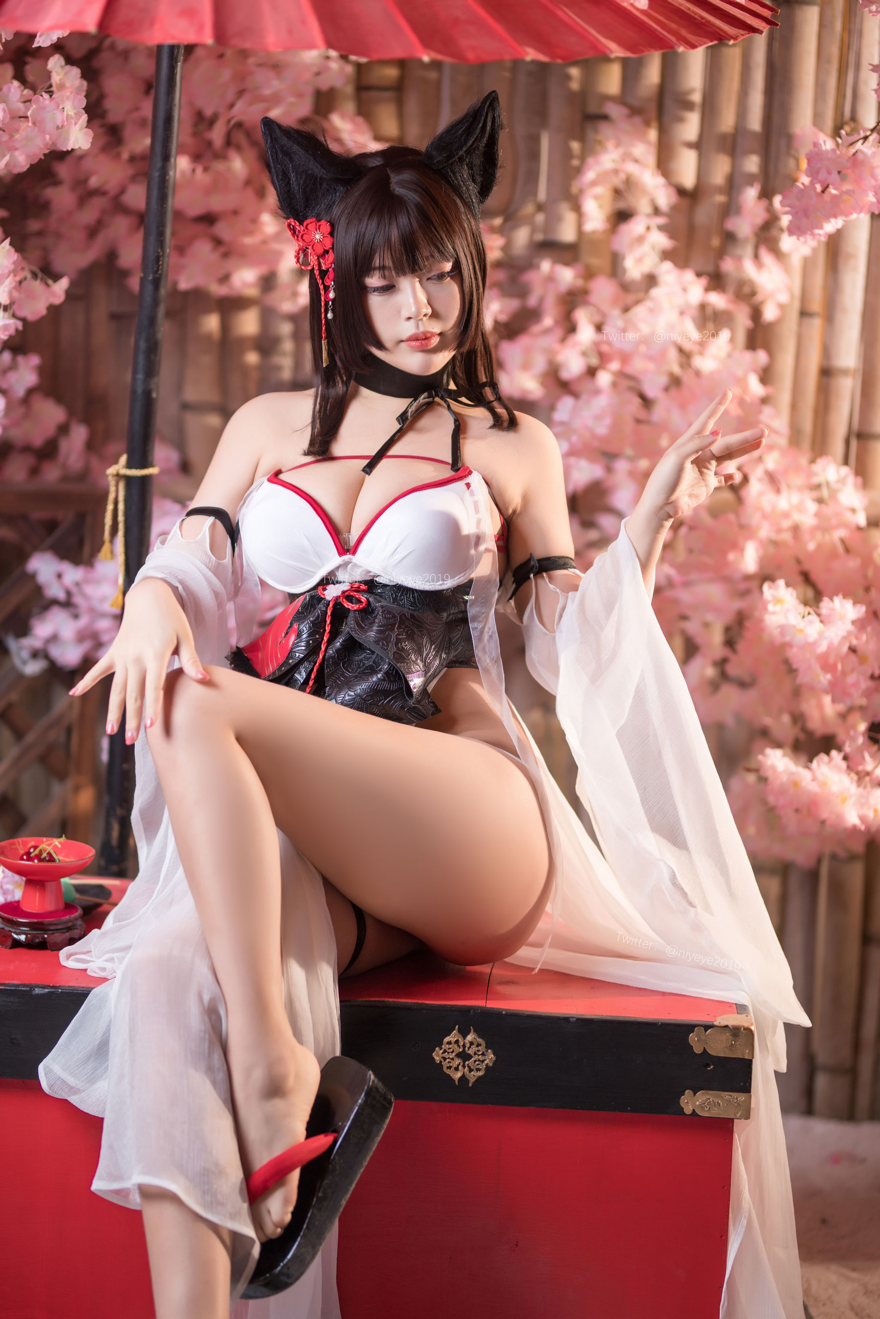 白烨 – 湿身泳装天诚萌系小姐姐Cosplay插图
