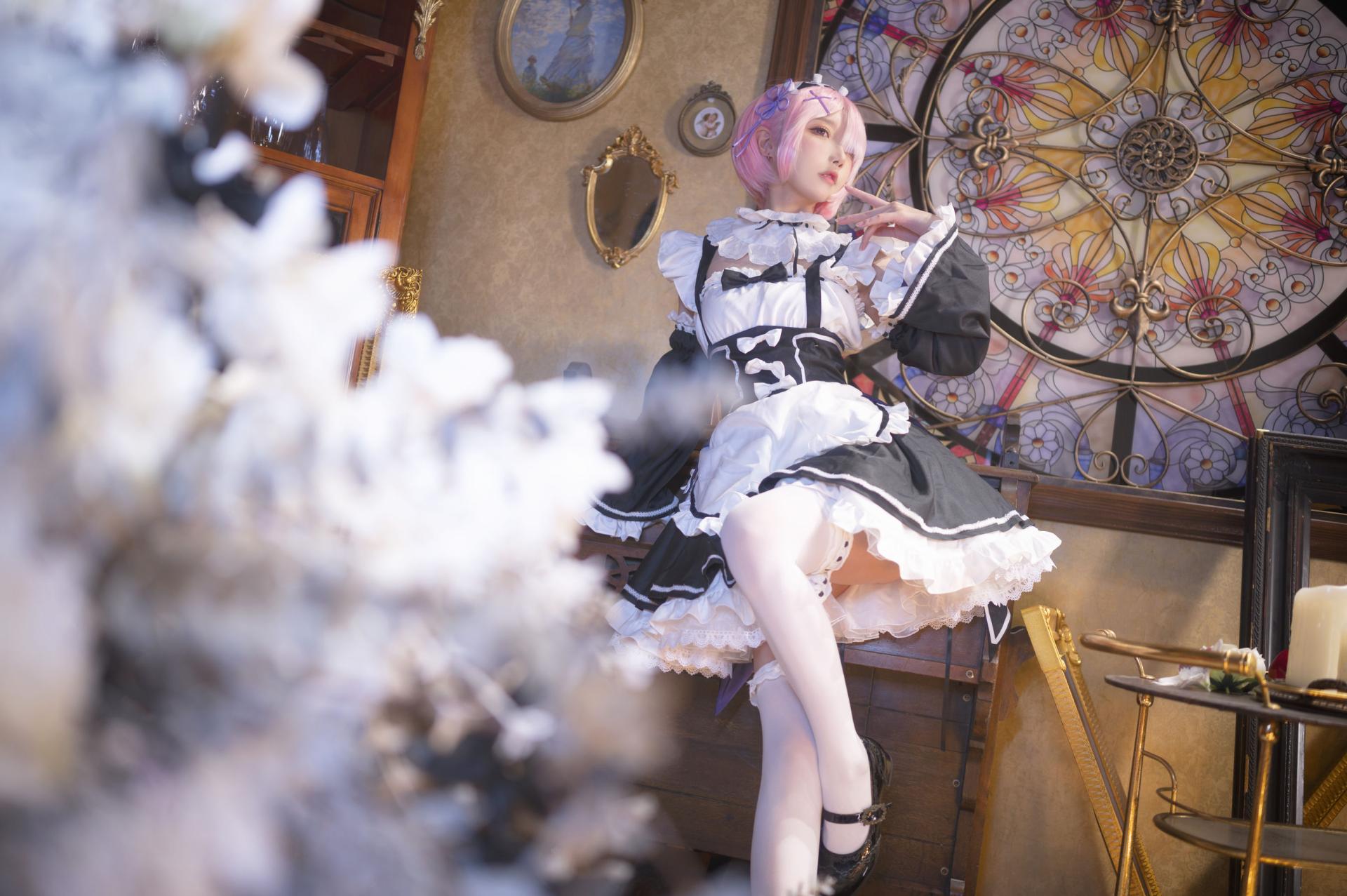 阿包也是兔娘 – 拉姆女仆 cosplay 蕾姆姐姐女仆装 Re Zero 从零开始异世界生活 动漫角色扮演插图 阿包也是兔娘 – 拉姆女仆 cosplay 蕾姆姐姐女仆装 Re Zero 从零开始异世界生活 动漫角色扮演插图