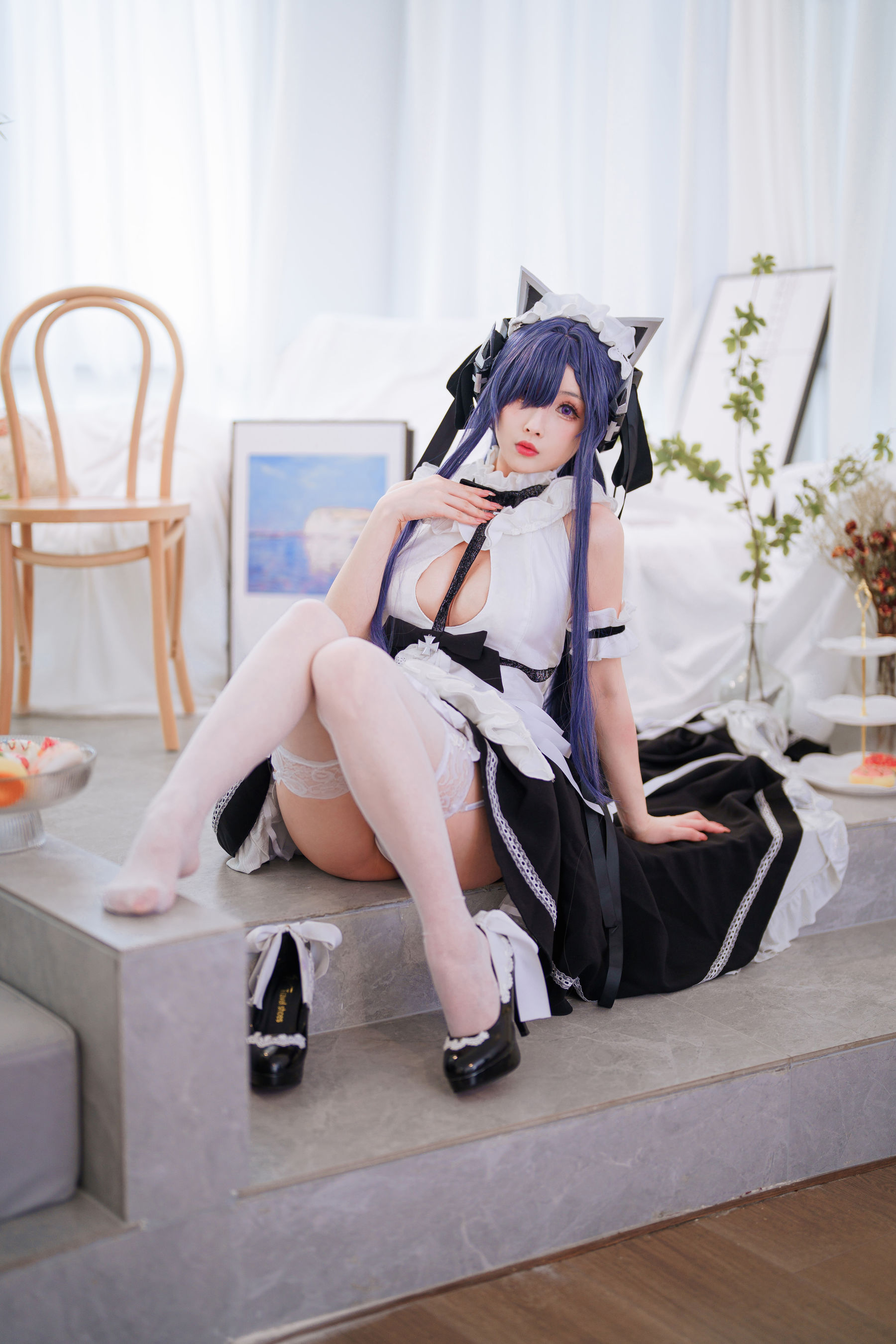 rioko凉凉子 奥古斯特女仆装 cosplay 高清美图 性感写真插图 rioko凉凉子 奥古斯特女仆装 cosplay 高清美图 性感写真插图