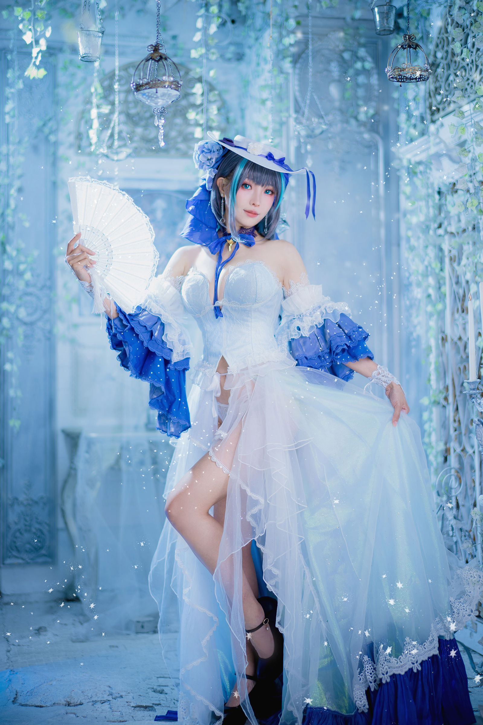 Ely_eee(ElyEE子) Cheshire Dress 柴郡禮服 Cosplay 高清寫真插图 Ely_eee(ElyEE子) Cheshire Dress 柴郡禮服 Cosplay 高清寫真