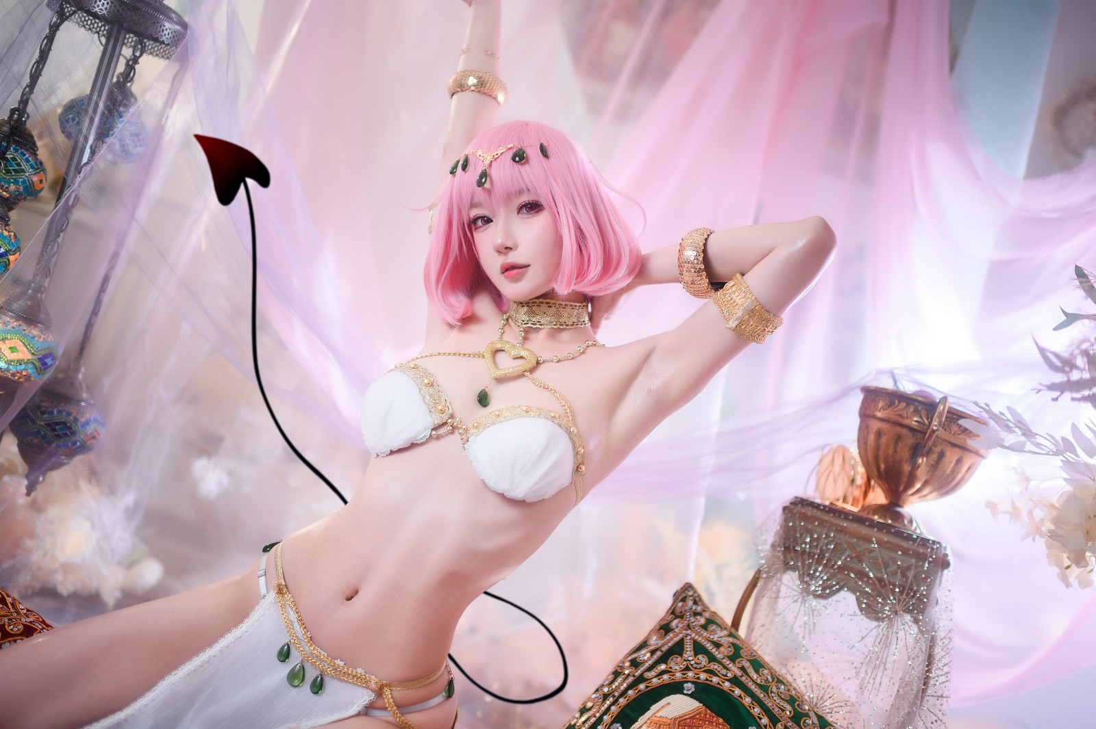 阿包也是兔娘 – 梦梦舞娘 Cosplay 高清写真合集插图