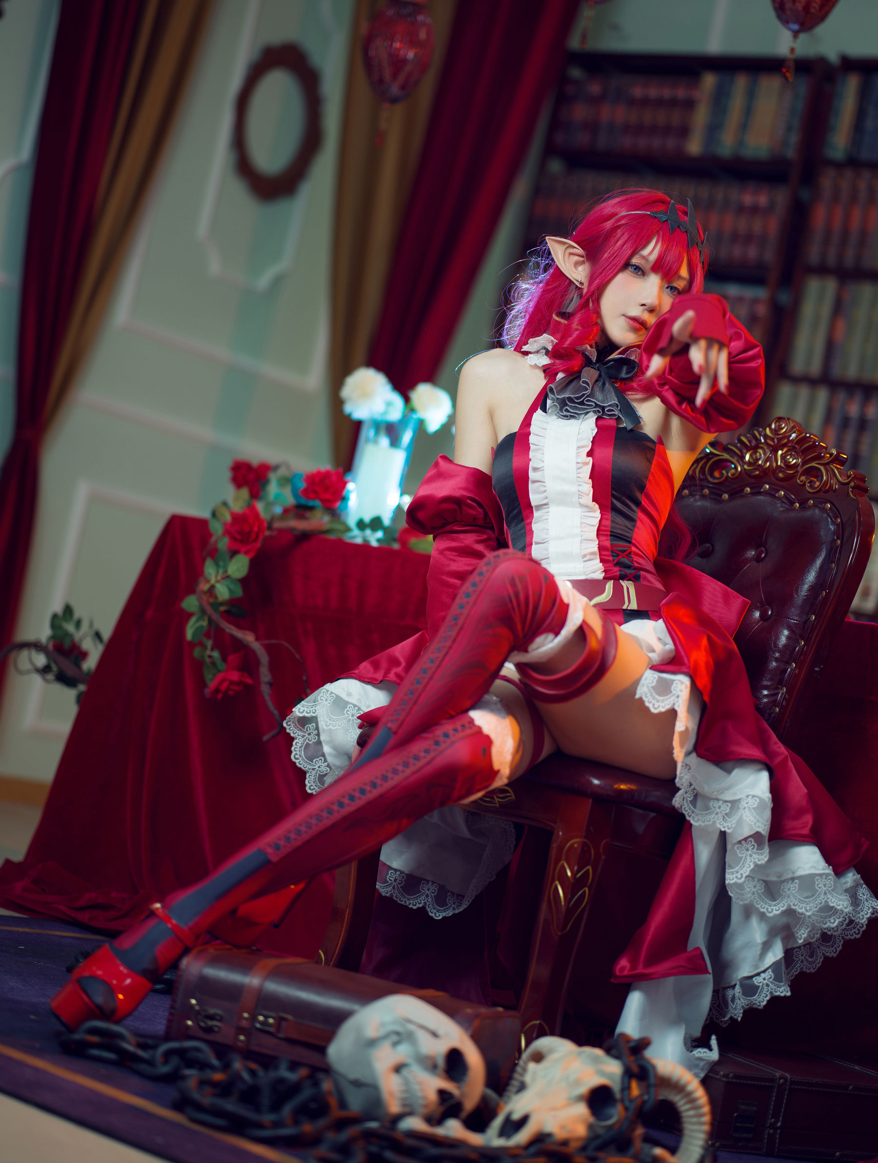 阿包也是兔娘 FATE妖精骑士崔斯坦 Cosplay 高清图集插图