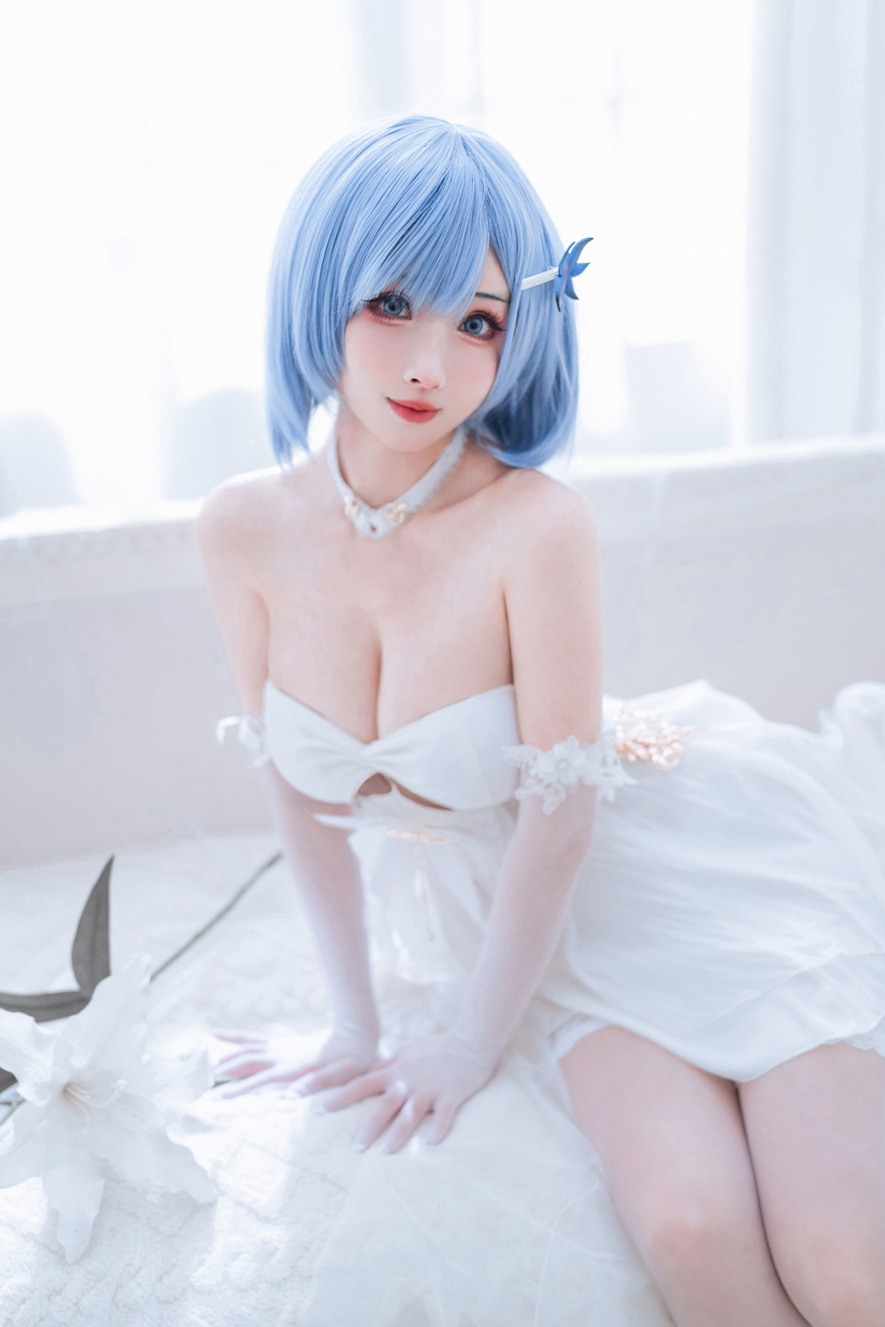 rioko凉凉子 恰巴耶夫白骑兵旋律礼服cosplay插图