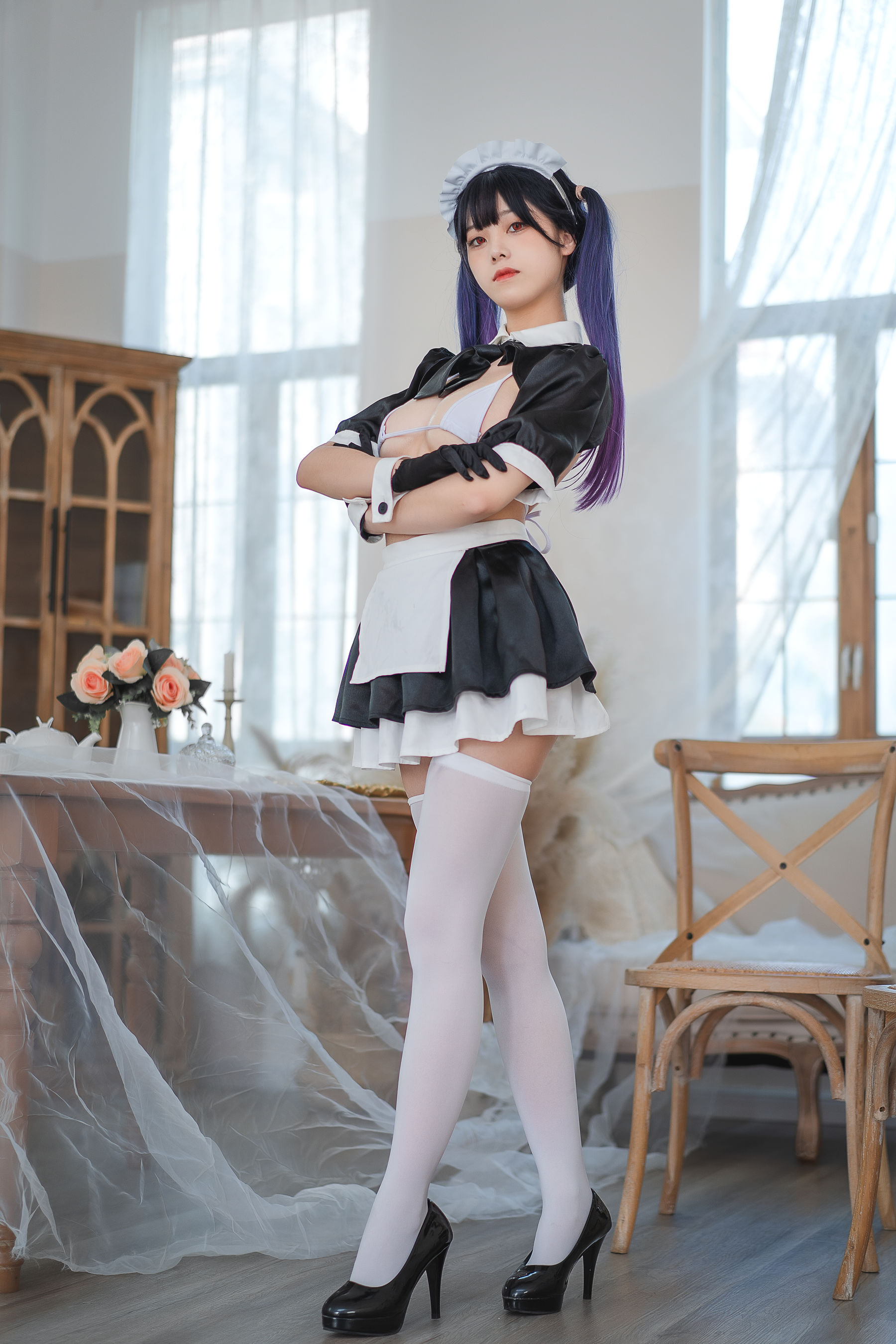 蜜汁猫裘 – 女仆装系列 Cosplay 高清写真图片合集插图 蜜汁猫裘 – 女仆装系列 Cosplay 高清写真图片合集插图