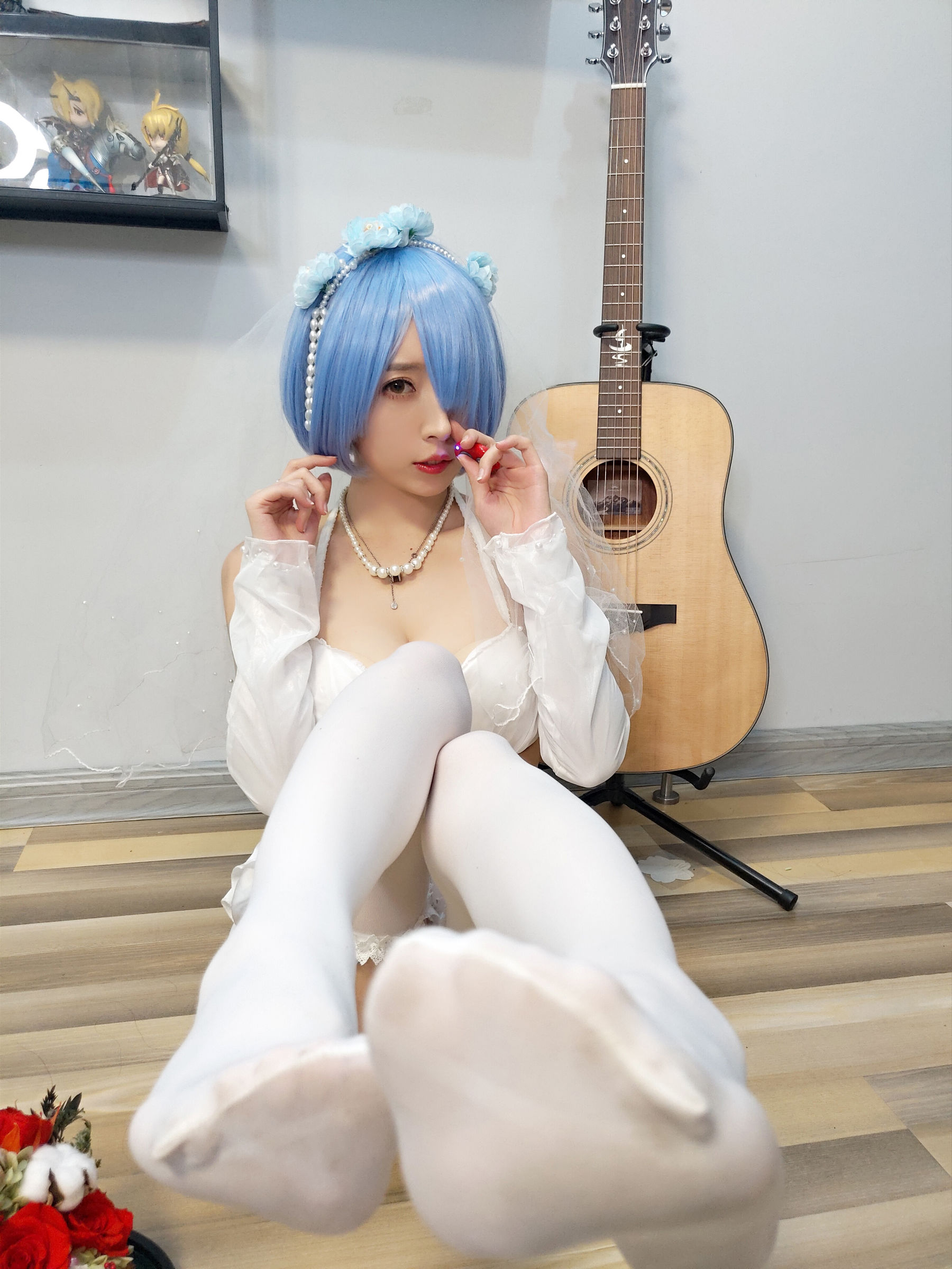 小女巫露娜 – 雷姆婚纱Cosplay 蕾姆婚纱摄影 女巫露娜Cos作品插图 小女巫露娜 – 雷姆婚纱Cosplay 蕾姆婚纱摄影 女巫露娜Cos作品插图