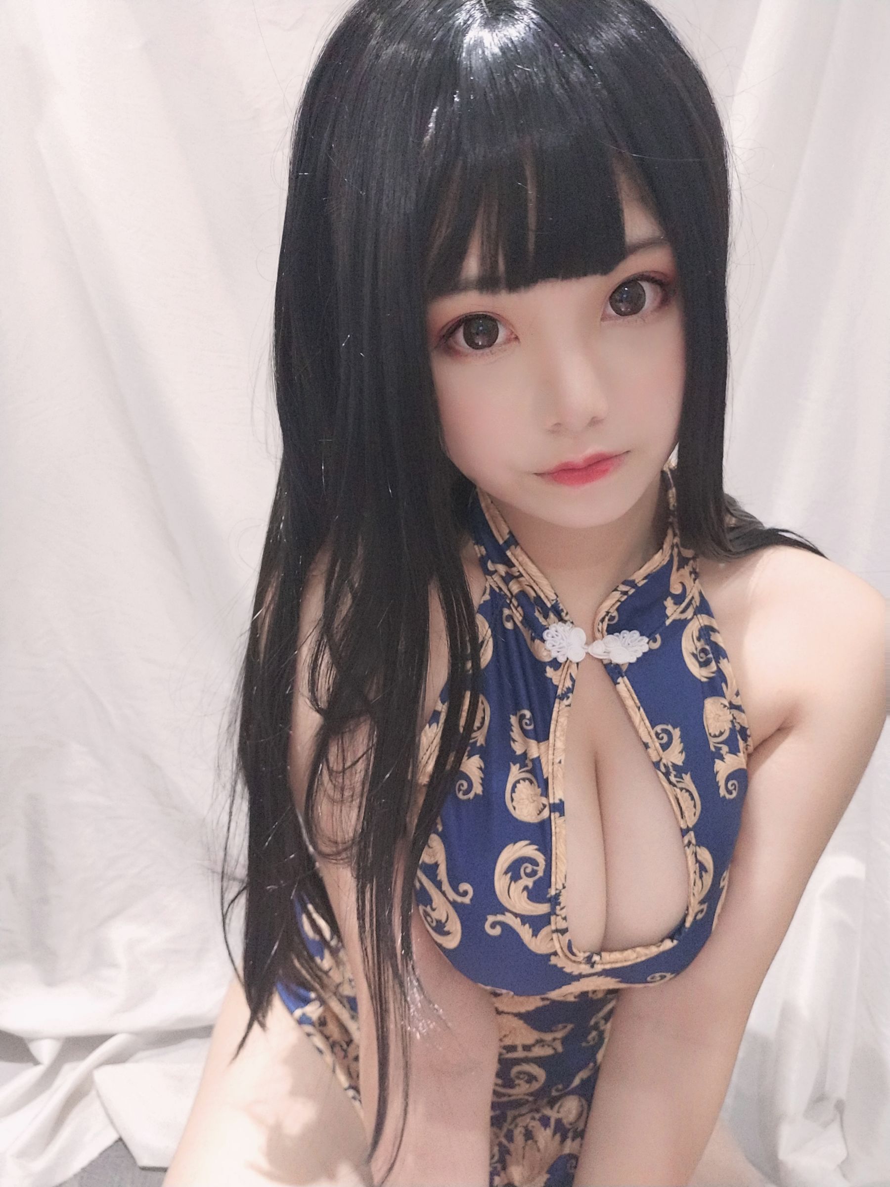 蜜汁猫裘 – 旗袍姐姐 Cosplay 性感写真 东方韵味 古风美女