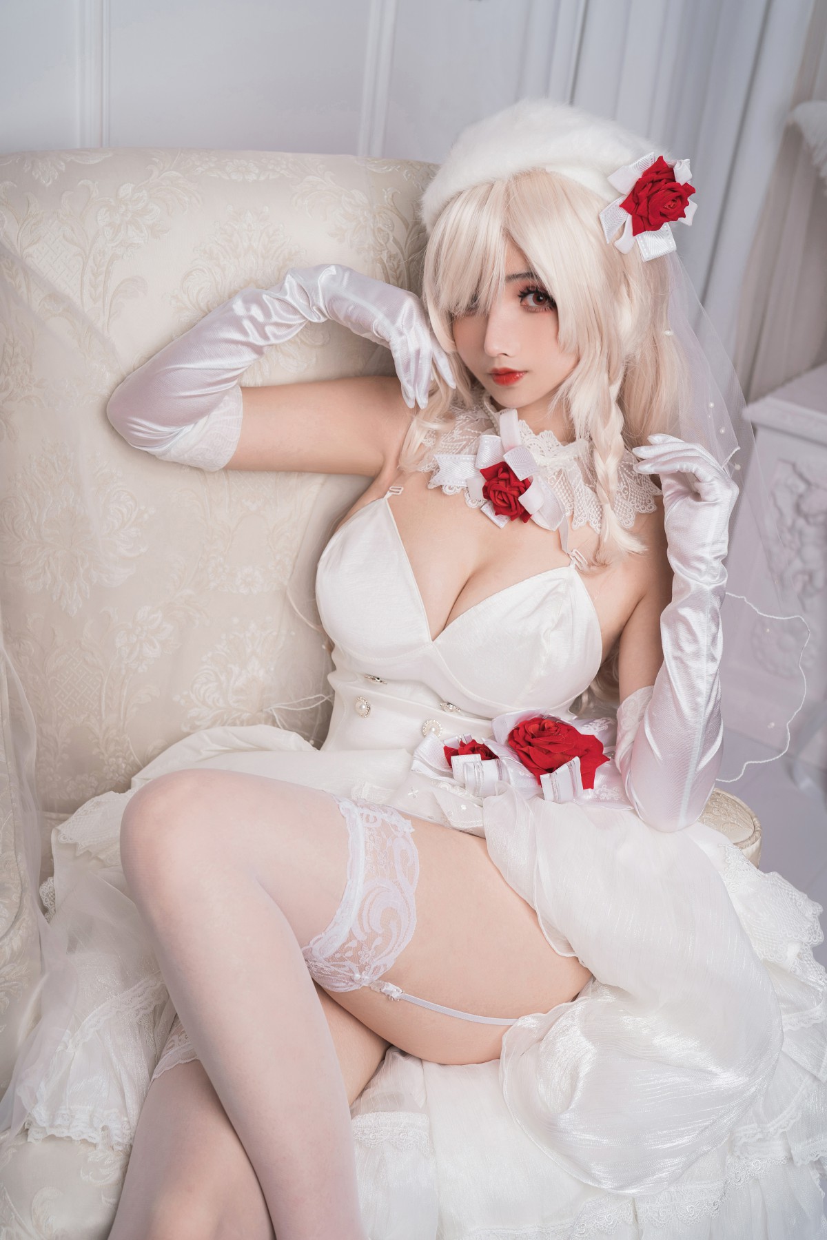 rioko凉凉子 G6C花嫁 Cosplay 婚纱写真 高清图集插图
