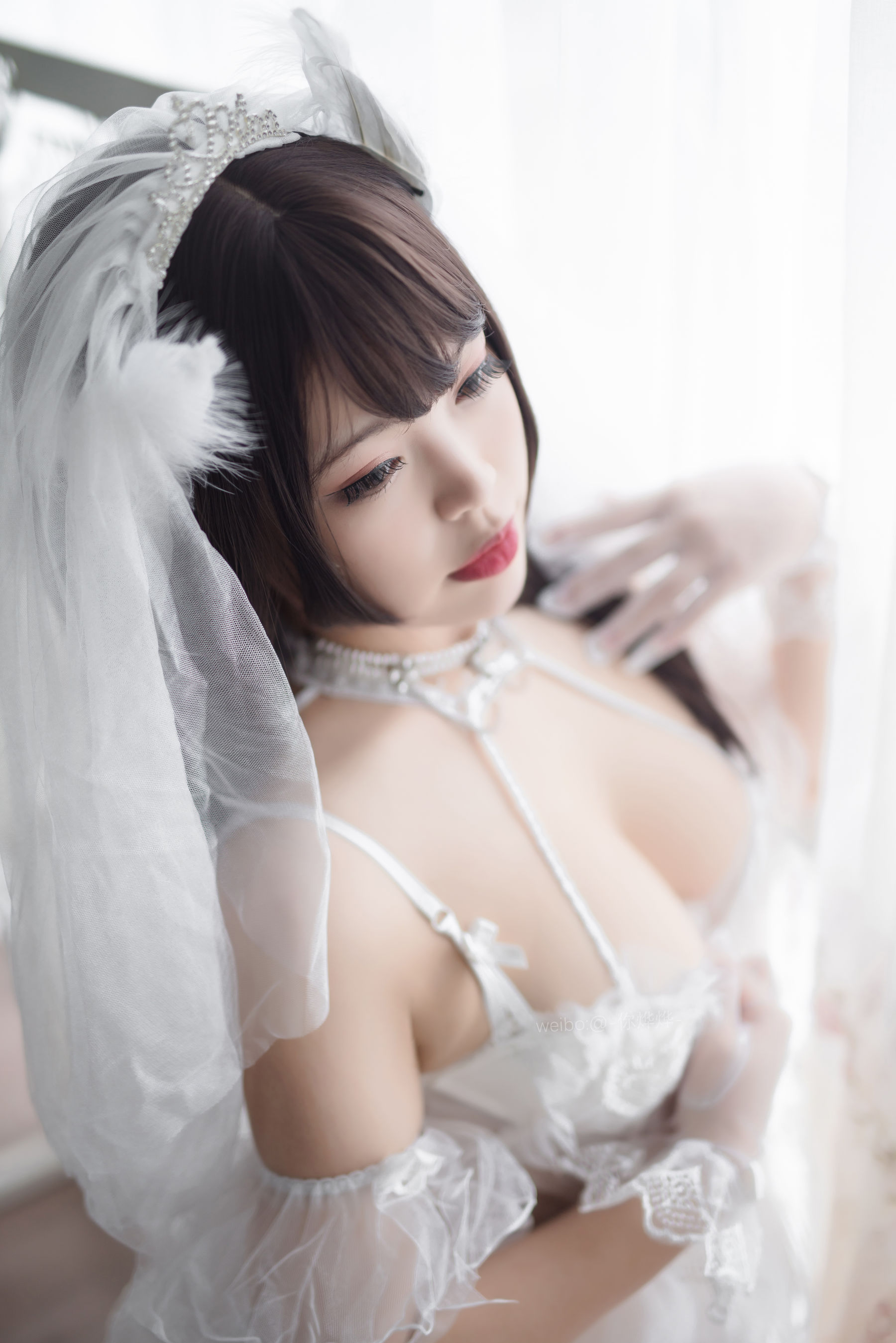 白烨 – 白天鹅cosplay 萌系少女写真 甜美可爱角色扮演插图
