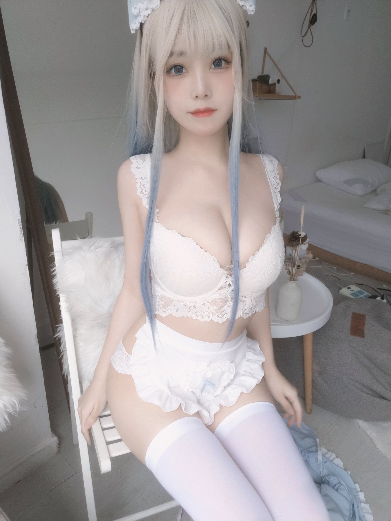 蜜汁猫裘 – 蓝Baby Cosplay写真 二次元少女甜美造型插图 蜜汁猫裘 – 蓝Baby Cosplay写真 二次元少女甜美造型插图