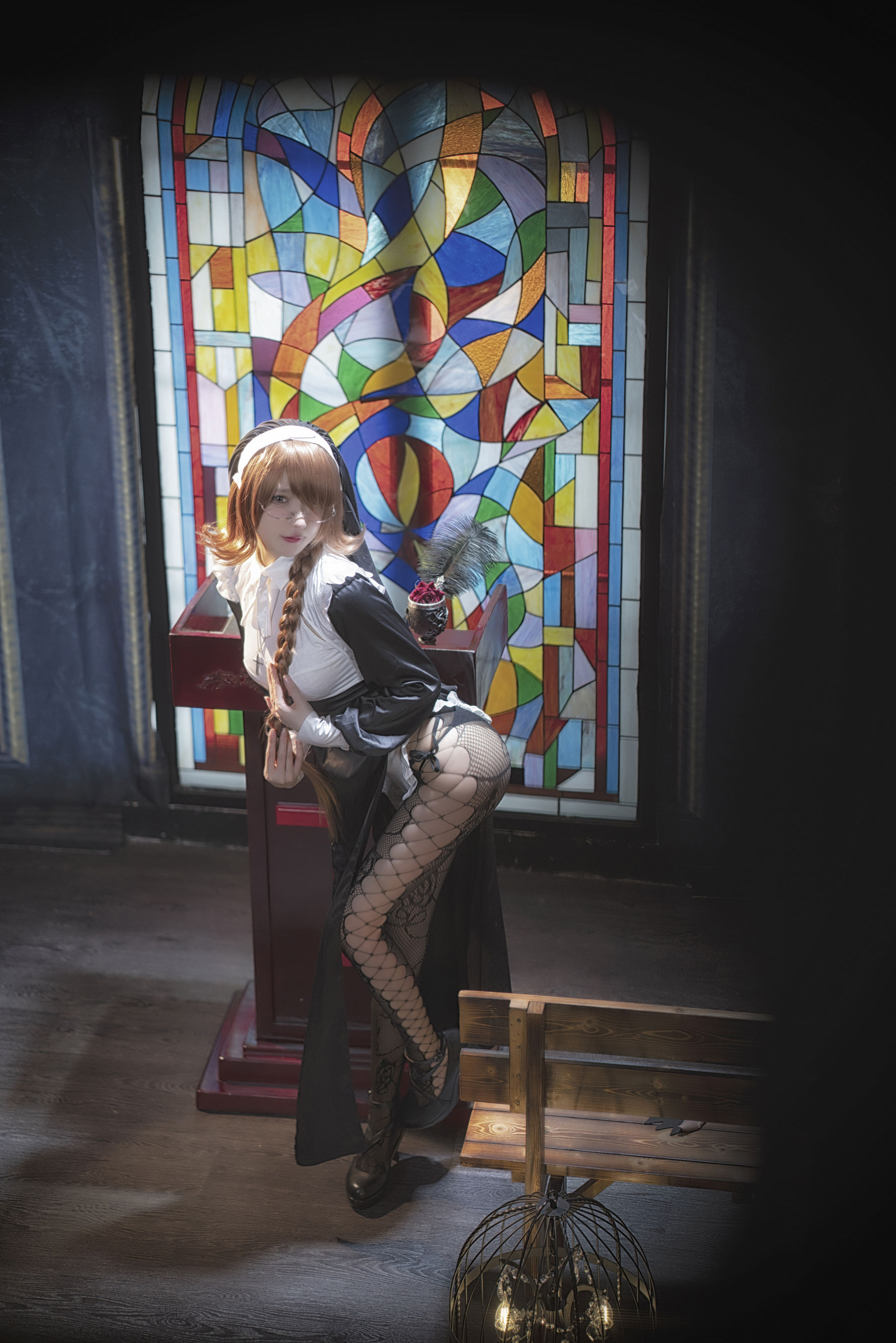 阿包也是兔娘 修女cosplay 修女服写真 阿包也是兔娘修女装扮 修女角色扮演插图 阿包也是兔娘 修女cosplay 修女服写真 阿包也是兔娘修女装扮 修女角色扮演插图