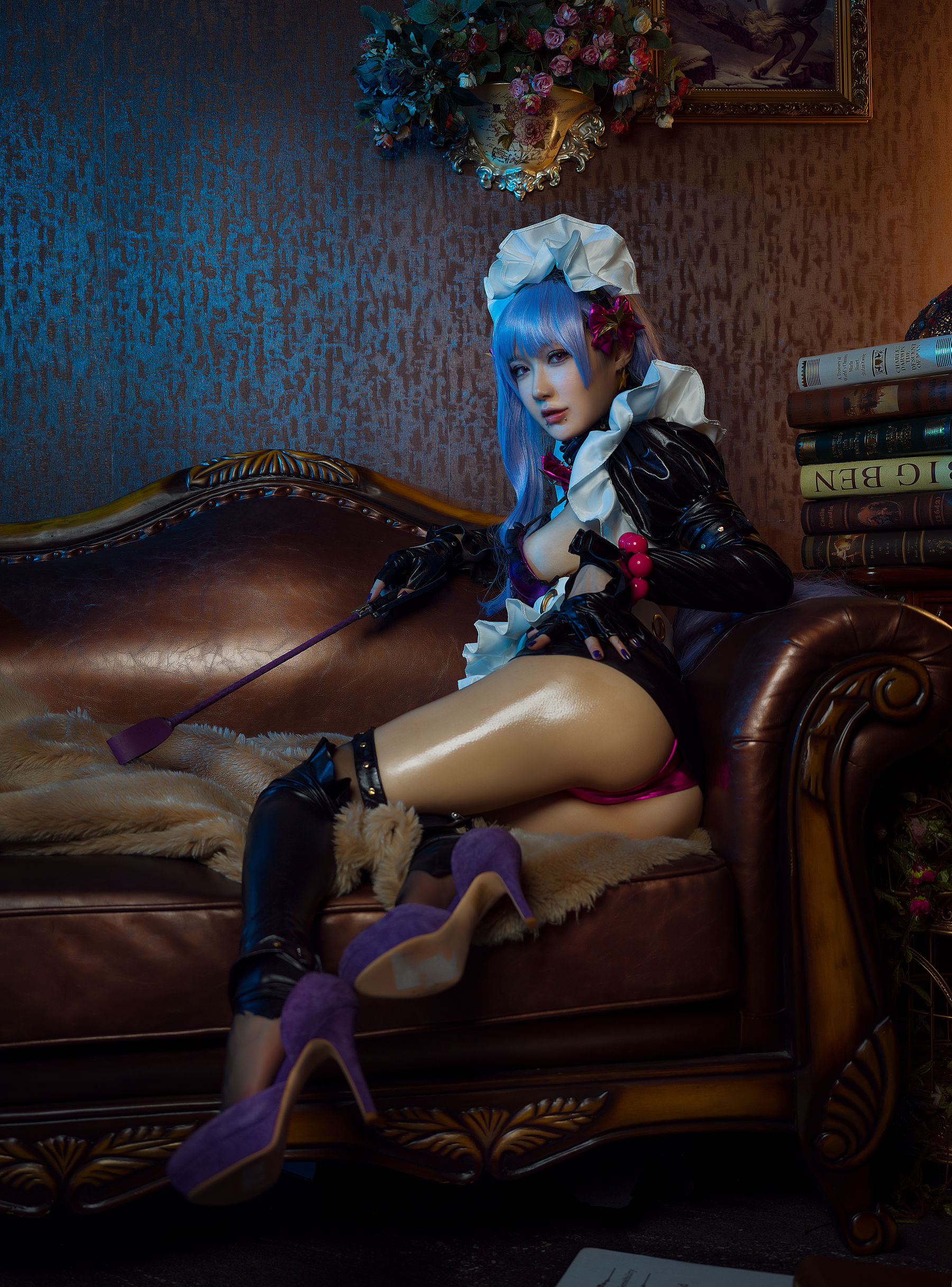 阿包也是兔娘 女仆 BB酱 cosplay 女仆装 甜美写真 高清图集插图