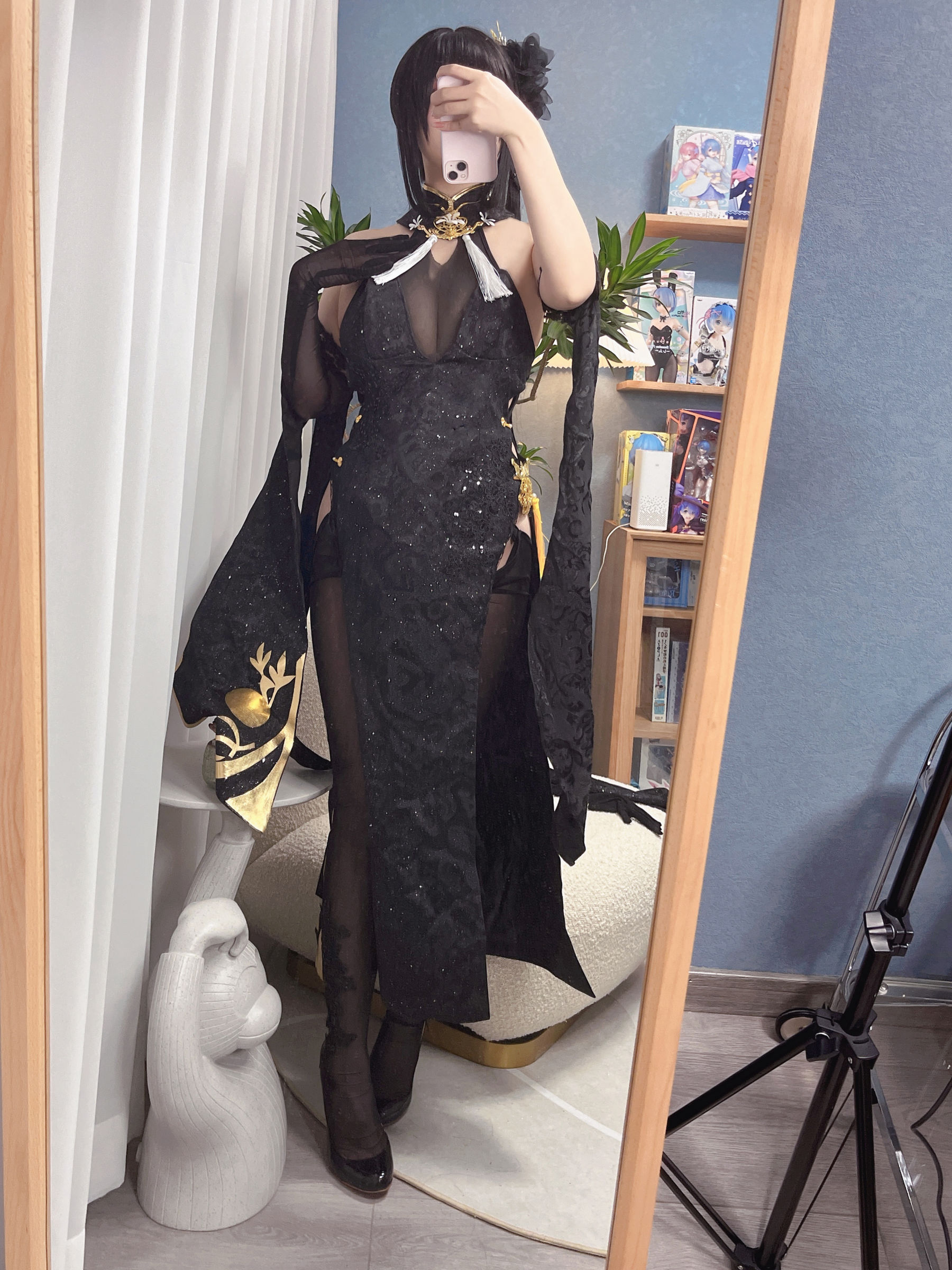 rioko凉凉子 镇海自拍 cosplay 舰娘碧蓝航线 高清写真插图 rioko凉凉子 镇海自拍 cosplay 舰娘碧蓝航线 高清写真插图