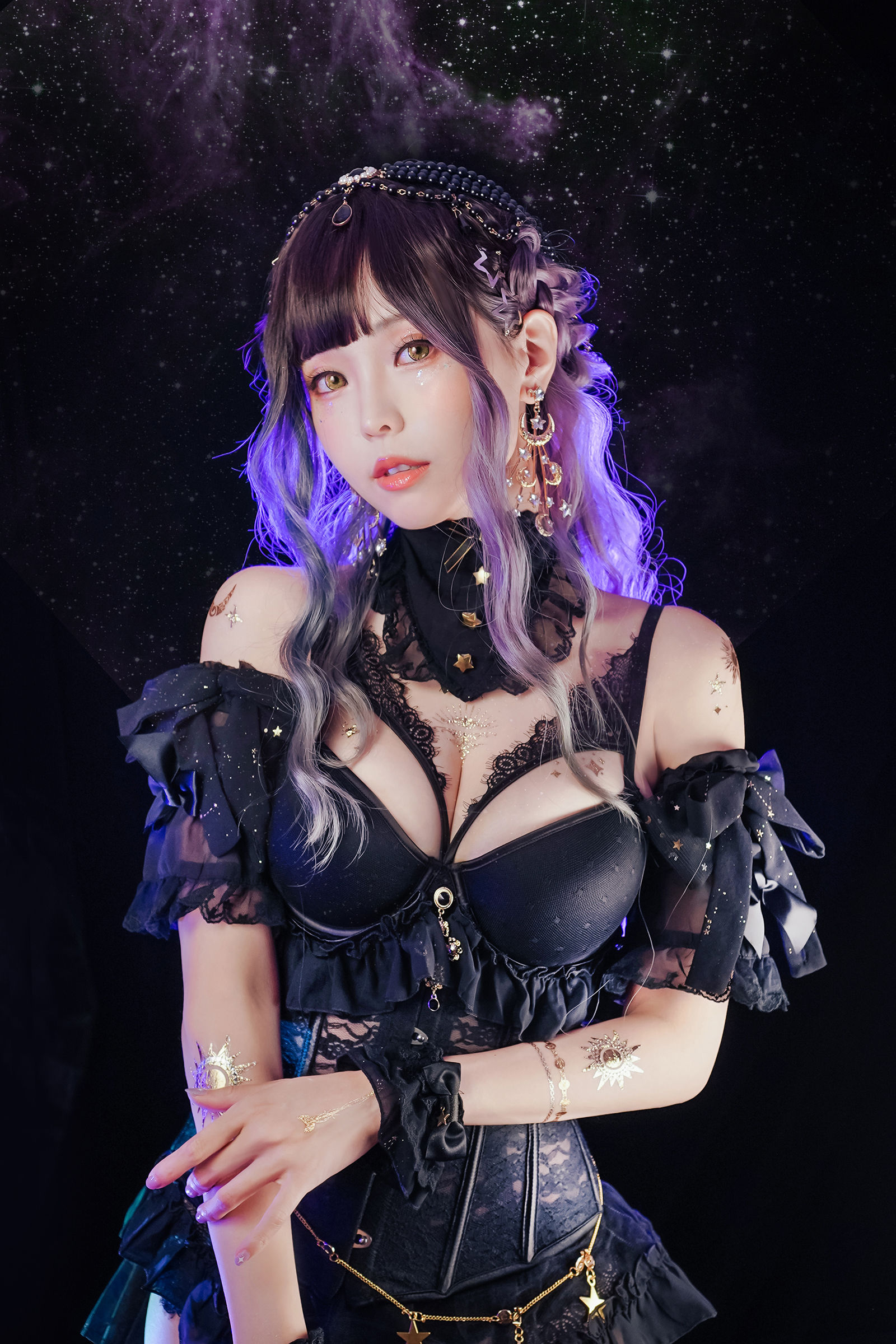 Ely_eee(ElyEE子) Astrology Witch Cosplay Enchanting Spellcaster插图 Ely_eee(ElyEE子) Astrology Witch Cosplay Enchanting Spellcaster插图