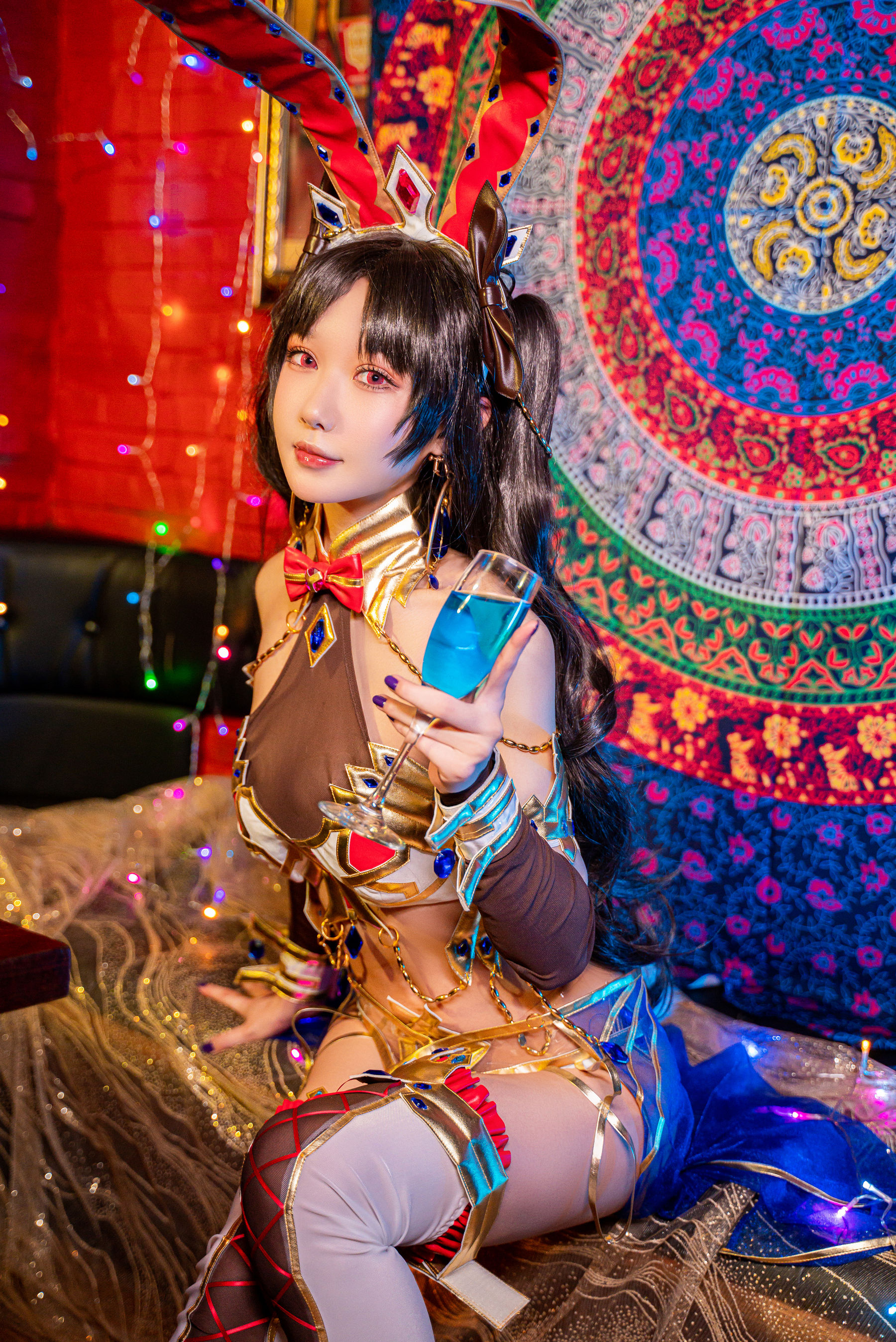 阿包也是兔娘 弓凛兔女郎 Cosplay 性感写真 高清图集插图