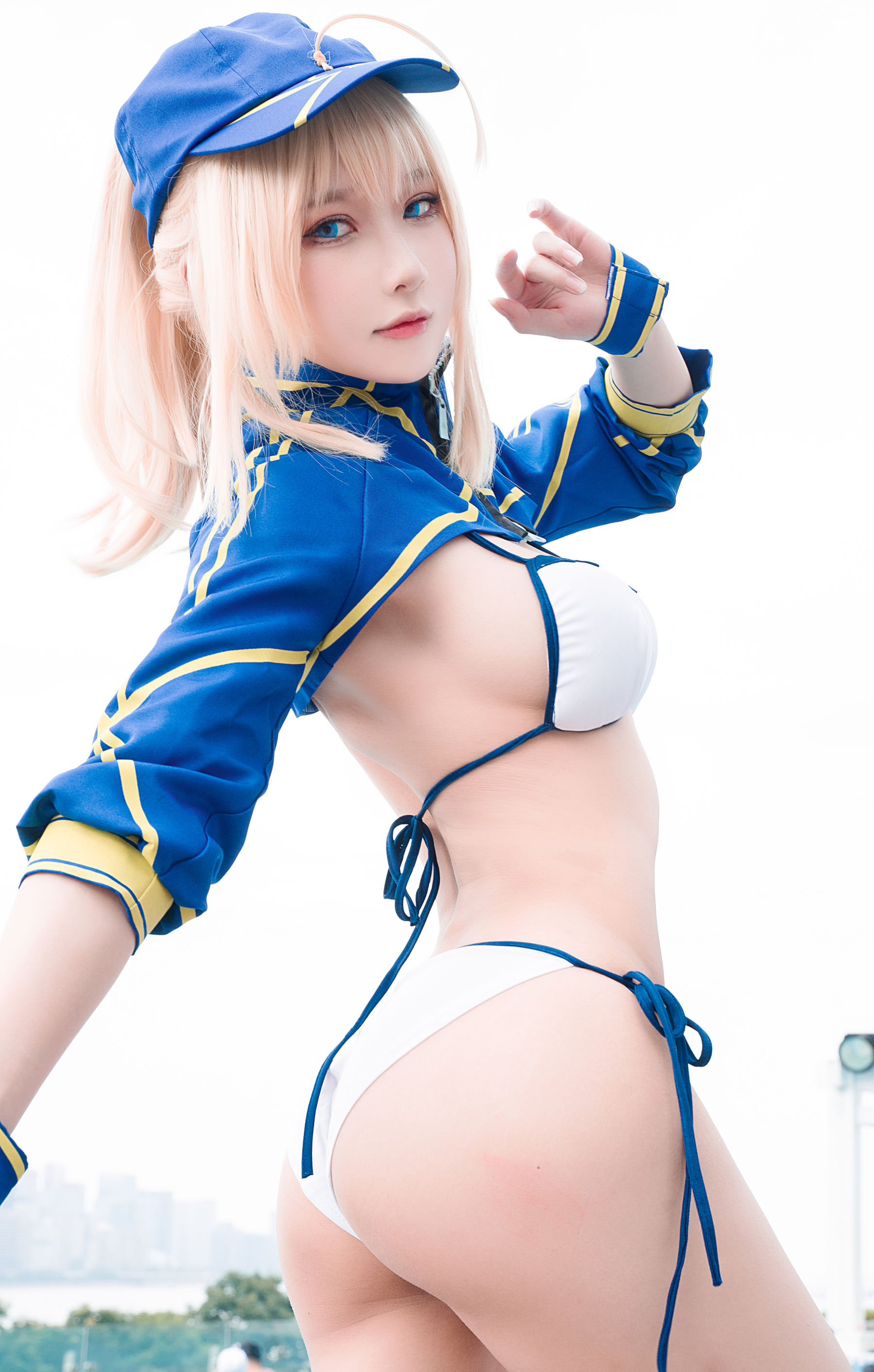 阿包也是兔娘 谜之女主角X毛水着 Cosplay写真集插图