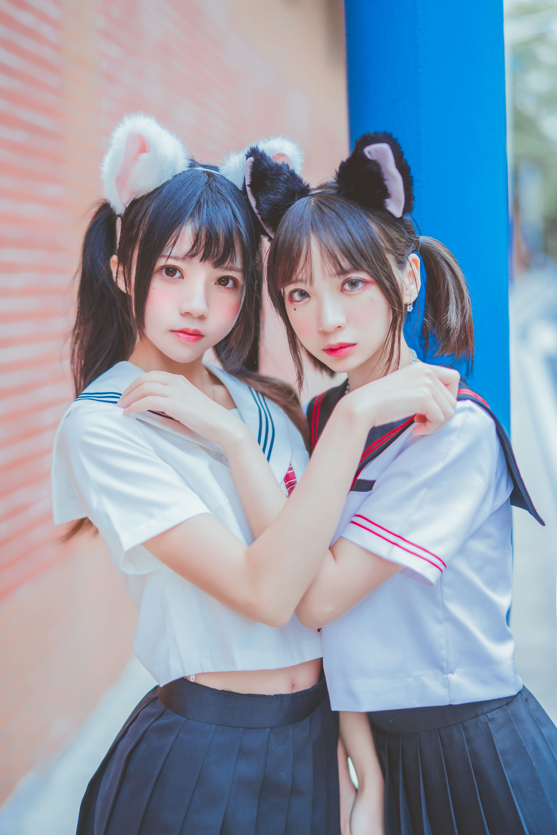 桜桃喵 疯猫ss JK百合 CosPlay写真集 校园制服少女摄影插图